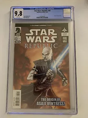 Buy Star Wars: Republic #60 - CGC 9.8 - Origin Of Asajj Ventress • 317.78£