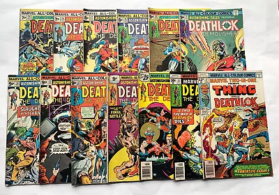 Buy Deathlok (Astonishing Tales), Marvel, Mid 1970s. Complete #25 - #36. Mainly FN. • 90£