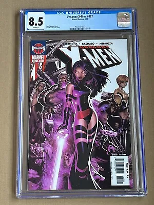 Buy Marvel Uncanny Xmen #467 Gorgeous Psylocke Artwork Cover! Cgc 8.5 Feb 2006 Sharp • 59.57£