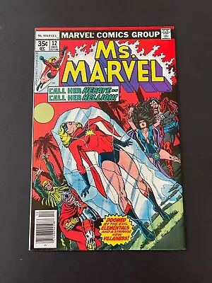 Buy Ms. Marvel #12 - Featuring The Elementals (Marvel, 1977) NM • 20.45£
