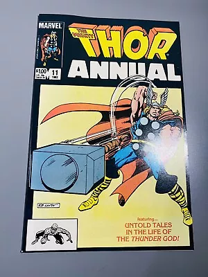 Buy Marvel The Mighty Thor Annual #11 1983 NM 1st Print • 6.39£