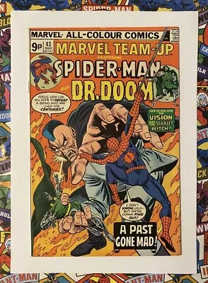 Buy Marvel Team-up #43 - Mar 1976 - Dr Doom Appearance! - Nm- (9.2) Pence Copy! • 29.99£