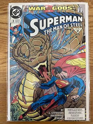 Buy Superman: The Man Of Steel #3 September 1991 Simonson / Bogdanove DC Comics • 0.99£