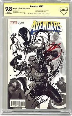 Buy Avengers #675J Acuna Party Variant CBCS 9.8 SS Zub/ Waid 2018 18-39BD0E0-010 • 112.60£