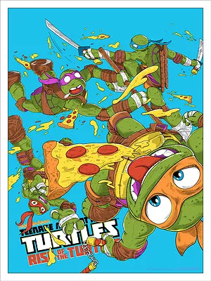 Buy Mondo TMNT Limited Variant Poster #115/125 Teenage Mutant Ninja Turtles In Hand • 138.53£