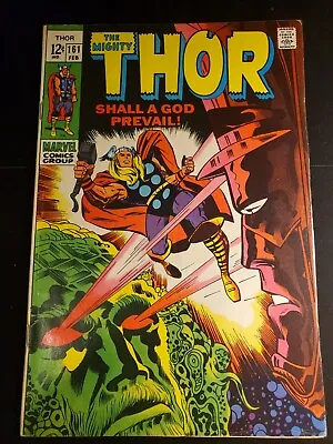 Buy THOR 161, Marvel Comics 1969, Stan Lee And Jack Kirby, GALACTUS  • 57.87£