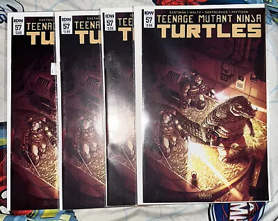 Buy TEENAGE MUTANT NINJA TURTLES #57 NM 2016 IDW Comics TMNT Leatherhead App. • 6.32£