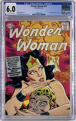 Buy WONDER WOMAN #95 CGC 6.0 Atomic Explosion Cover 1958 DC Andru/Exposito / Peter • 1,243.25£
