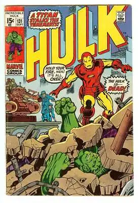 Buy Incredible Hulk #131 3.5 // 1st Appearance Of Jim Wilson Marvel Comics 1970 • 37.80£