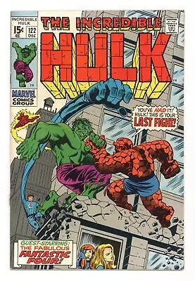 Buy Incredible Hulk #122 VG- 3.5 1969 • 28.78£