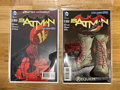 Buy Batman The New 52 - 13 And 18 - Rare 2nd Print Variants, NM • 8.99£