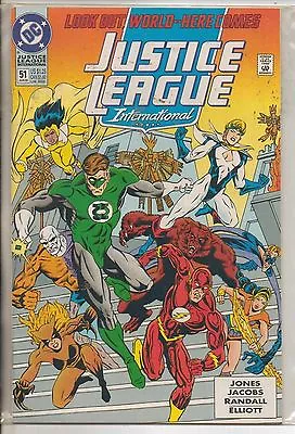 Buy DC Comics Justice League International #51 June 1993 VF • 1.80£