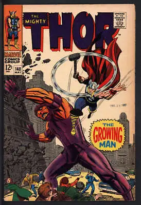 Buy Thor #140 6.0 // Jack Kirby + Vince Colletta Cover Art Marvel 1967 • 39.98£