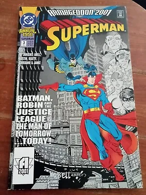 Buy Superman Annual #3 Giant Size 1991 • 1.25£