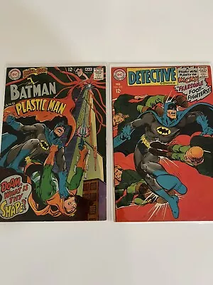 Buy Batman Detective Comics: 372/The Brave And The Bold Batman And Plastic Man: 76 • 27.67£