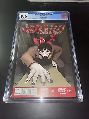 Buy Morbius The Living Vampire #6 CGC 9.6 $3.99 Newsstand Price Variant ￼- 2013 • 118.59£
