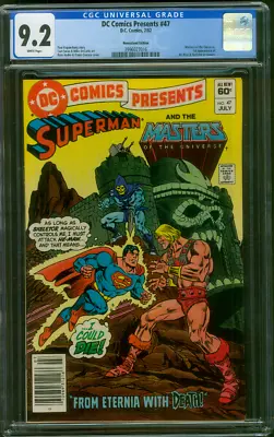 Buy DC Comics Presents 47 CGC 9.2 Newsstand Ed 1st Masters Of The Universe 7/1982 • 279.82£