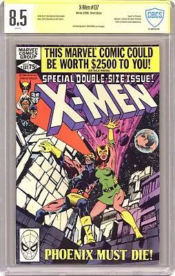 Buy Uncanny X-Men #137D Direct Variant CBCS 8.5 SS Byrne 1980 23-4891FD0-001 • 224.88£