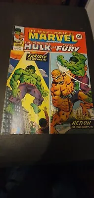 Buy The Incredible Hulk And Sgt. Fury Vintage Marvel Comic No. 282 1978 • 6.50£