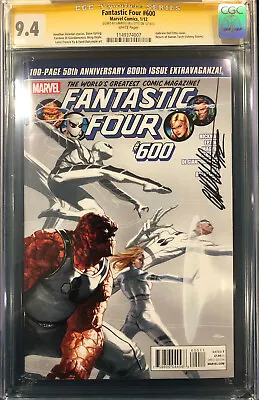 Buy Gabriele Dell'Otto SIGNED Fantastic Four #600 CGC 9.4 COMIC BOOK FF  • 317.73£