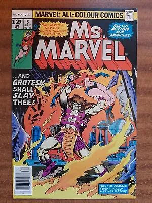 Buy Ms Marvel Issue 6 1977 VF/NM • 5£