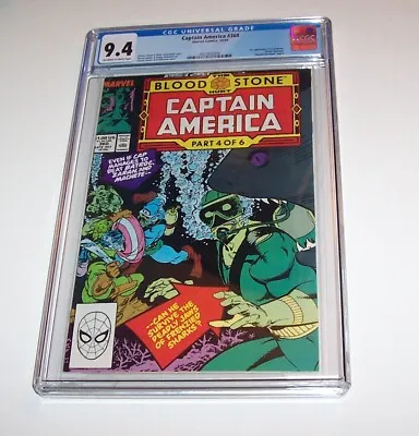 Buy Captain America #360 - Marvel 1989 Copper Age Issue - CGC NM 9.4 • 68.36£
