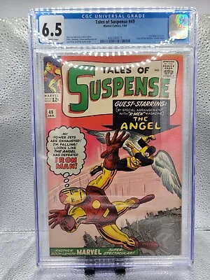Buy Tales Of Suspense #49 1st X-Men Crossover! 1/64 CGC 6.5 Off-White Pages! • 337.60£