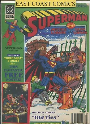 Buy Superman #26 (no Poster) - (vfn-) - Dc Uk - London Editions Magazines • 1.95£