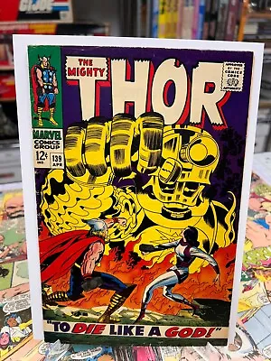Buy THOR 139 Marvel 1967 Stan Lee & Jack Kirby 1ST Cover Appearance Of Lady Sif • 18.65£