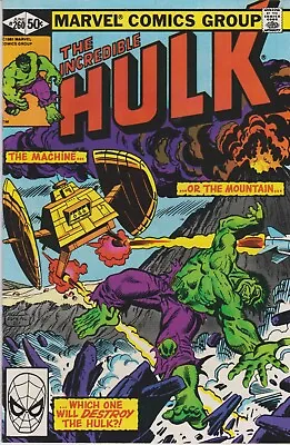 Buy Marvel Comics The Incredible Hulk #260 - 1981 Vf Cond 8.0 • 10.32£