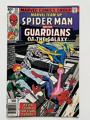 Buy Marvel Team-Up #86 (1979) 1st Spider-Man And Guardians Of The Galaxy FN Range • 4.74£