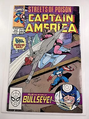 Buy Captain America # 373 1st Appearance Of Leon Hoskins Marvel Comics 1990 • 3.16£