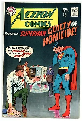 Buy Action Comics 358 Neal Adams Cover Superman Supergirl Superboy 1968 DC (j#3183) • 14.23£