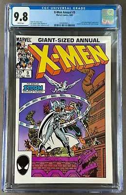 Buy X-Men Annual #9 CGC 9.8 WP NM/M Marvel 1985 🎯 Journey Into Mystery #83 Homage • 107.94£
