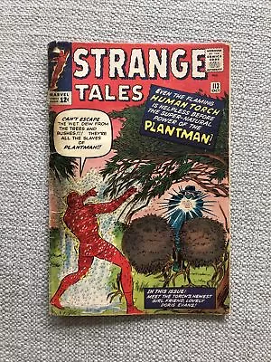 Buy STRANGE TALES #113-Oct/1963  Human Torch- 1st Plantman ! • 15.18£