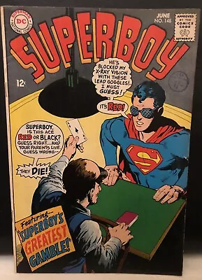 Buy Superboy #148 Comic Dc Comics 1967 4.5 Silver Age • 5.99£