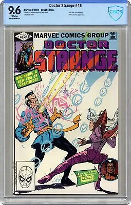 Buy Doctor Strange #48D CBCS 9.6 1981 22-1EE8F40-014 • 229.19£