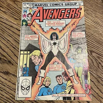 Buy Avengers #227 - Jan 1983 - Monica Rambeau Joins Avengers! • 20£
