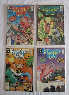 Buy PLASTIC MAN Issues 1 2 3 4 Mini Series DC Comics 1988 VFN • 10£