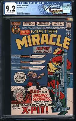 Buy D.C Comics Mister Miracle 2 6/71 FANTAST CGC 9.2 Off White To White Pages • 173.93£