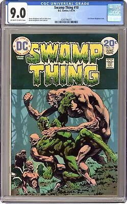 Buy Swamp Thing #10 CGC 9.0 1974 4269796001 • 114.64£