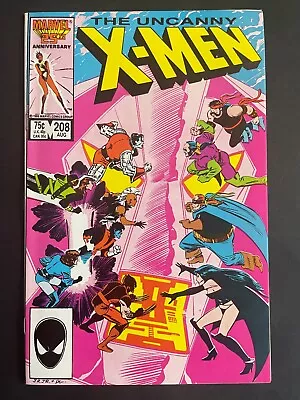 Buy Uncanny X-Men #208 - Marvel 1986 Comics • 11.98£