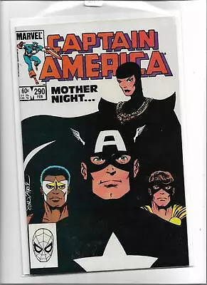 Buy Captain America #290 1984 Vf-nm 9.0 2107 Mother Night • 5.15£