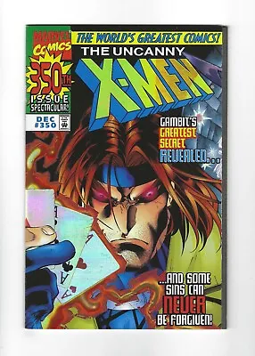 Buy Uncanny X-Men #350  Joe Madureira Gambit Cover, 9.4 NM, 1997 Marvel • 19.76£