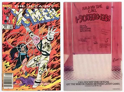 Buy Uncanny X-Men #184 (VF- 7.5) NEWSSTAND 1st Forge Past Of Future Days 1984 Marvel • 18.77£