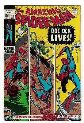 Buy Marvel Comics Spiderman  87 VFN+ 8.5  1970 • 74.99£