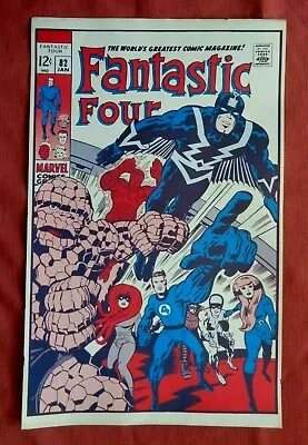 Buy FANTASTIC FOUR # 82 1974 FOOM Poster Jack Kirby Joe Sinnott Marvel • 23.72£