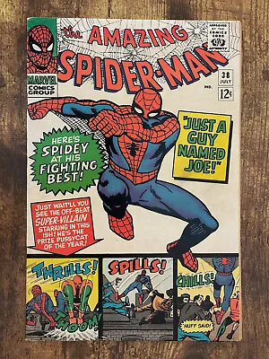 Buy Amazing Spider-Man #38 - GORGEOUS HIGHER GRADE - 2nd Mary Jane Cameo - Marvel • 17£