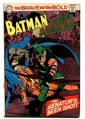 Buy BRAVE AND THE BOLD #85 Comic Book 1969-BATMAN Green Arrow-DC FN+ • 130.14£