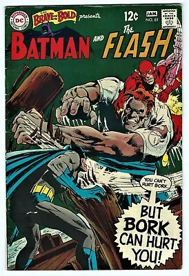 Buy THE BRAVE & THE BOLD No.81- DC 1968/69 - Batman & The Flash : Very Fine • 45£